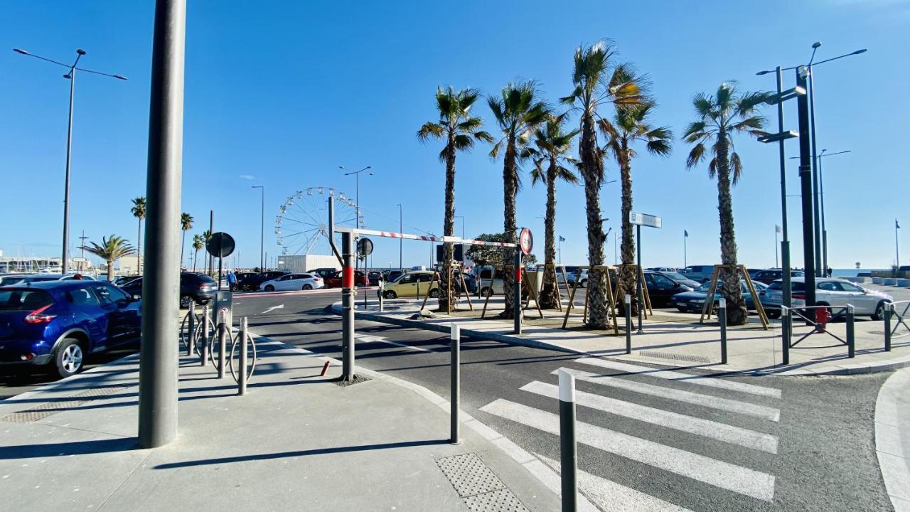 "Chill" Magnifique Vue Sur La Mer Et Le Port Au Coeur De La Ville En Premiere Ligne Canet-en-Roussillon Exterior photo